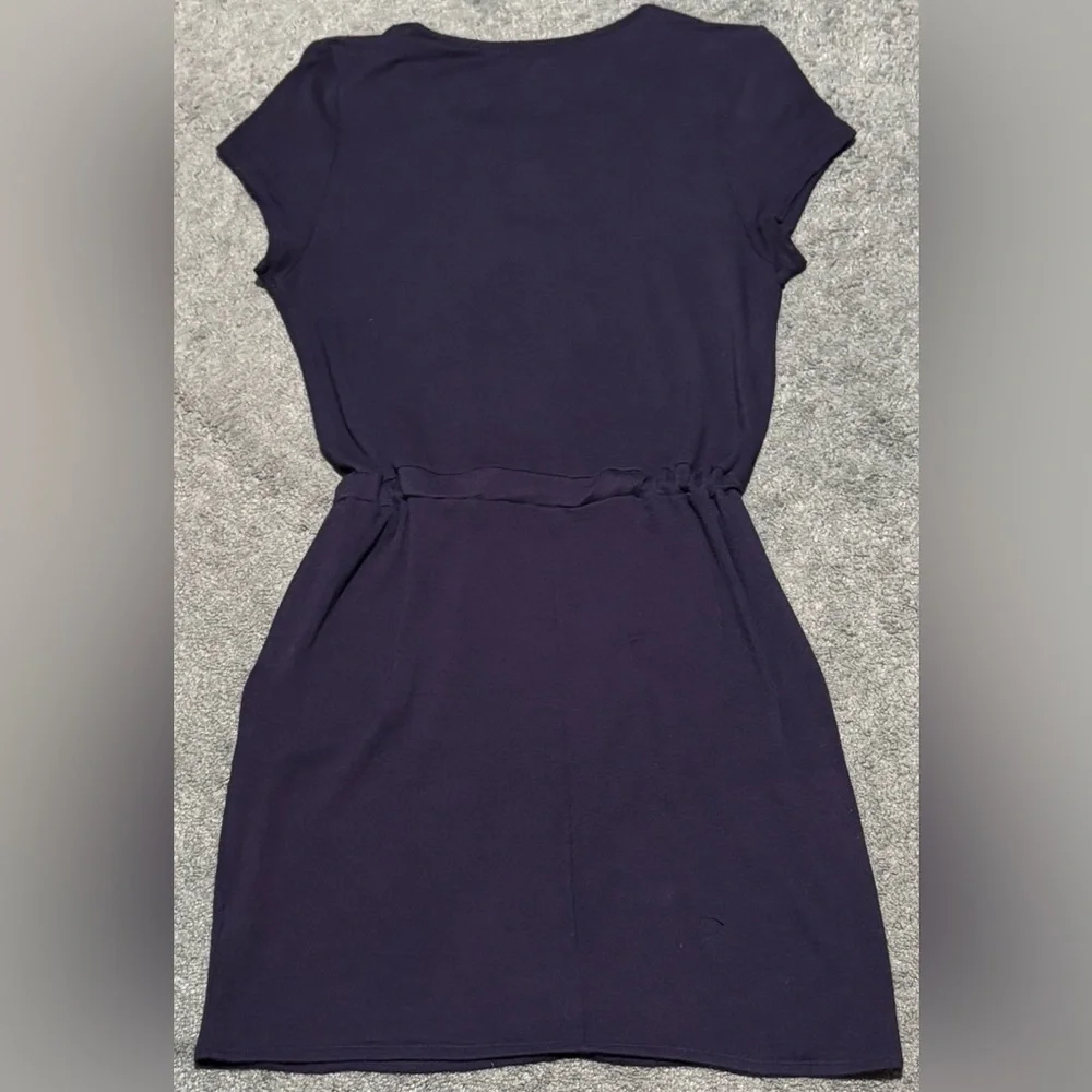 VENUS Super Comfy Women’s Blue Summer Dress with Red, White, & Blue Accents - Picture 2 of 8